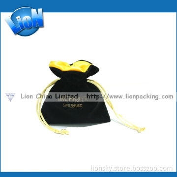 Satin Lined Velvet Pouch (L-003)